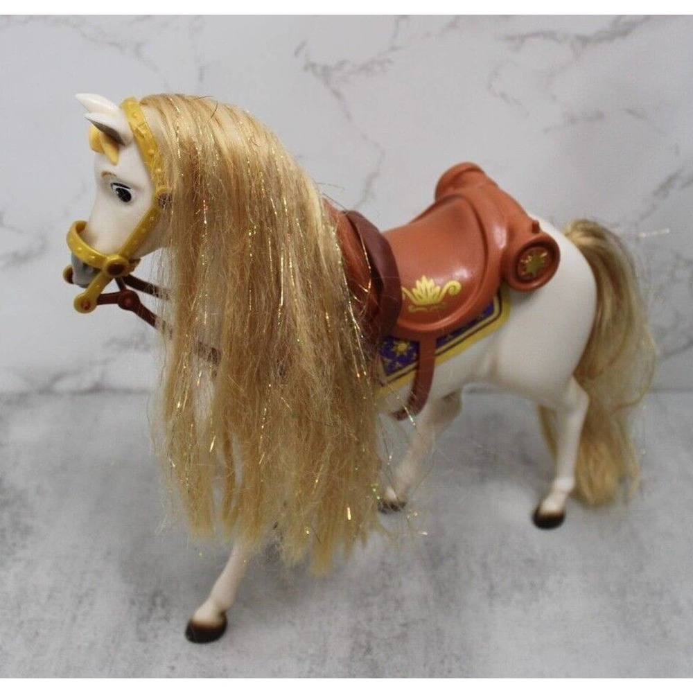 Disney Tangled Princess Rapunzel 10" Horse Maxims Saddle Bridle 2015